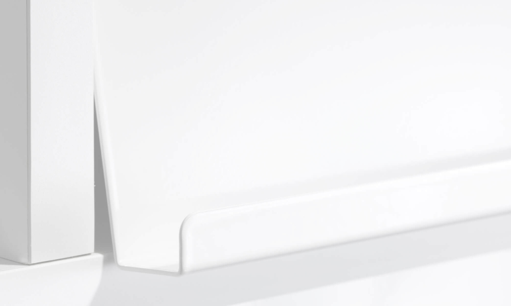 Expo tidsskriftshylla vit